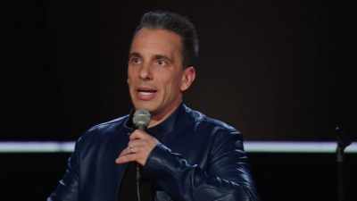 My wife's side is like really happy
and they encourage things. - Sebastian Maniscalco: Stay Hungry