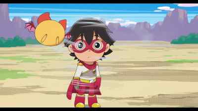 My wings can blow winds
up to 100 miles per hour, - Ryan's World the Movie: Titan Universe Adventure