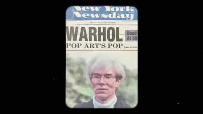 My worst case scenario
comes true when Fred calls me, - The Andy Warhol Diaries