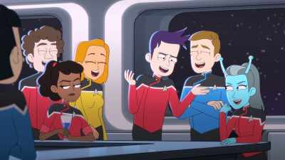"Myah, myah, hyoo-mon!" - Star Trek: Lower Decks
