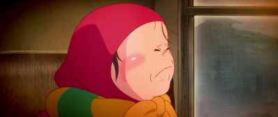 "MYSELF," "HEART" and "CHICKEN."
That's how you write "WORRY." - Fortune Favors Lady Nikuko