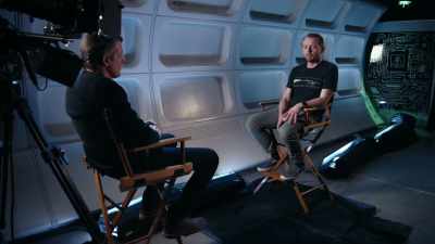 Myself, Leonard, and Chris
shared a trailer - For the Love of Spock