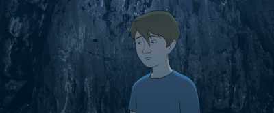 - (MYSTERIOUS MUSIC PLAYING)
- (GASPS) - Kensuke's Kingdom