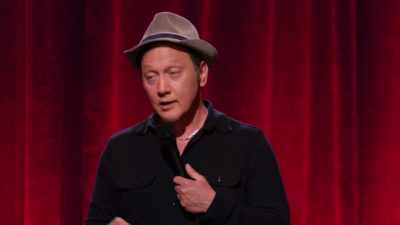 Na primer, moram
da ga napišem sa - Rob Schneider: Woke Up in America