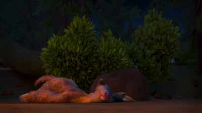 Nah, don't you gotta...
You've gotta save some for later though. - The Ice Age Adventures of Buck Wild