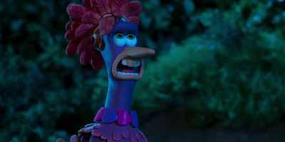 Nah. I was stuck on a boring old farm. - Chicken Run: Dawn of the Nugget