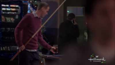 Nah, I'm just trying to imagine
what it's like staying - Christmas at Holly Lodge