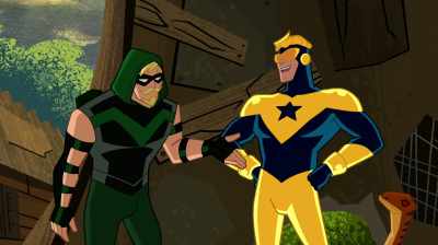 Nah. In the future,
we've evolved - Justice League Action