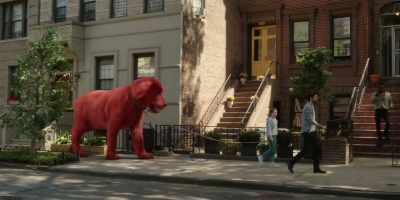 Nah. It's New York.
No one'll even notice. - Clifford the Big Red Dog