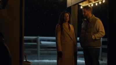 Nah. Let's let him work. - Christmas Under the Lights