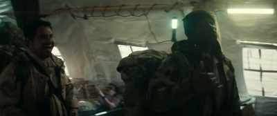 Nah, nah, nah, we got stuck
in a holding position - 12 Strong