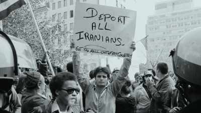 [Nahid] Iranian artists
were doomed - A Revolution on Canvas