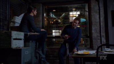 (Naked man grunting and panting) - The Strain