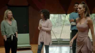-Namaste.
-Where are they? Does anybody know? - Nine Perfect Strangers