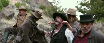 Name's James McCallister.
He rides with three men, - The Old Way