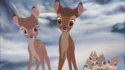 Name's Ronno and these are the boys Stab and Jab - Bambi 2: The Great Prince of the Forest