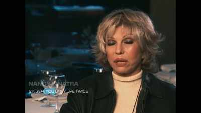 NANCY: I was really scared
going there - The Sound of 007