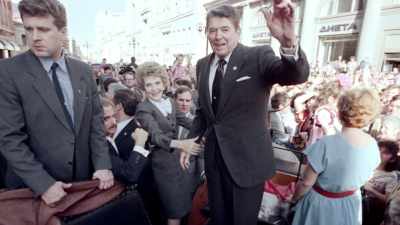 Nancy just took over - First Ladies