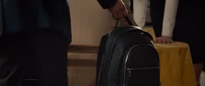 Nancy, our guy just switched out Ford's backpack. - Spy