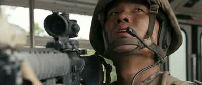 NANTZ: What the hell is that? - Battle Los Angeles