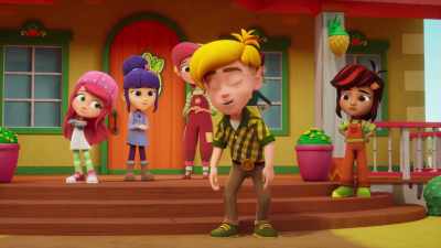 Não! Ainda bem que a minha irmã,
a colher da sorte dela - Strawberry Shortcake's Summer Vacation