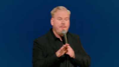 "Não, obrigado." - Jim Gaffigan: Dark Pale