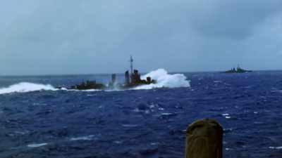 Narrator:
18 MONTHS INTO THE WAR, - The Pacific War in Color