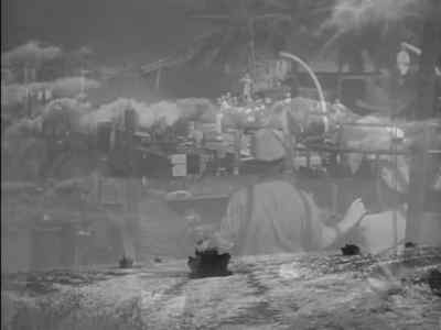 NARRATOR: 1942,
in the Philippines. - Directed by John Ford