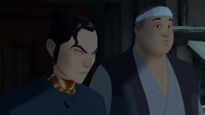 [narrator] A hate that radiated
from deep in his heart - BLUE EYE SAMURAI