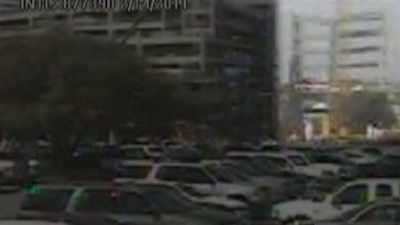 [narrator] A security camera
across a parking lot, - Engineering Catastrophes