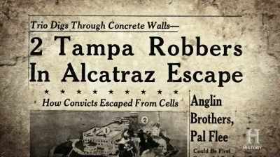  - NARRATOR: After 56 years
 investigating the - Alcatraz Escape: The Lost Evidence