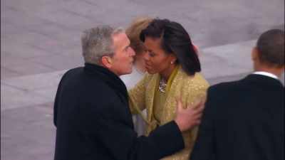 [narrator]
After a bruising campaign, - First Ladies