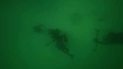NARRATOR:  After searching
for nearly an hour - The Curse of Civil War Gold