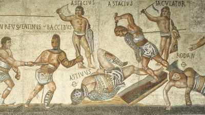  Narrator:
 After swearing their oaths, - Colosseum