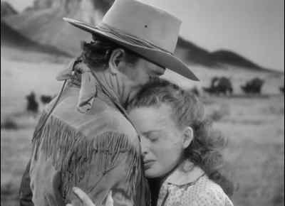 [Narrator] All that day,
Tom didn't do much talking, - Red River
