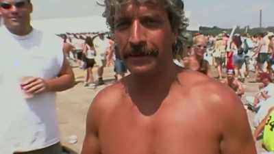NARRATOR: "Also met Mario, - Woodstock 99: Peace Love and Rage