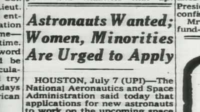 Narrator: America is still
way behind in recruiting - Black in Space: Breaking the Color Barrier