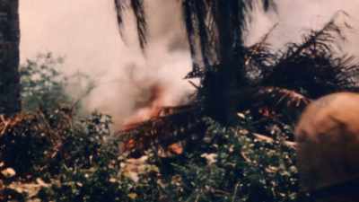Narrator:
AMERICANS LEAVE THE BODIES - The Pacific War in Color