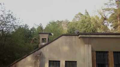 Narrator: Among the many secret
developments at dag bromberg, - Secret Nazi Ruins