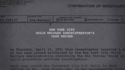 Narrator:
Among the records
we obtained - Allen v. Farrow
