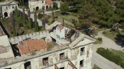[narrator] An eclectic mix
of broken buildings - Mysteries of the Abandoned