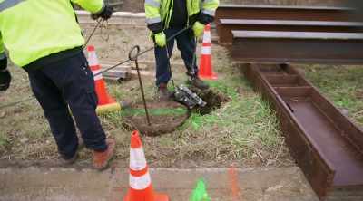 [narrator]  An ROV will check - Sewer Divers