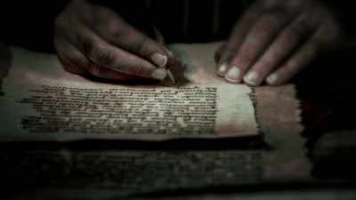 - [Narrator] And in his letters, - Creating Christ