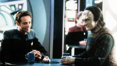 (Narrator) And neither was
upn, but they forged ahead. - The Center Seat: 55 Years of Star Trek
