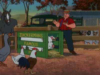 NARRATOR:
And so, Wilbur came home - Charlotte's Web