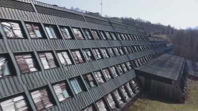 [narrator]
And the size of this building - Mysteries of the Abandoned