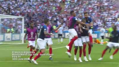 - [Narrator] Argentina's final
performance in the World Cup - Lionel Messi - The Greatest