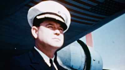 NARRATOR: As Clippers
get baptized into war - The Pacific War in Color