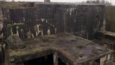 Narrator:
As construction on the new site
gets underway, - Secret Nazi Ruins