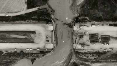 NARRATOR:
As floodwaters subsided, - Engineering Catastrophes